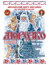 Цирковое новогоднее шоу "Морозко"