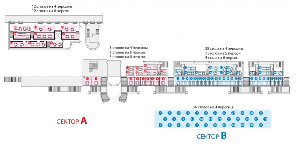 Клуб изи схема зала