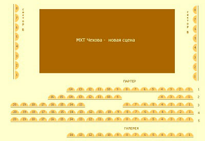 Мхт чехова основная сцена схема зала с местами